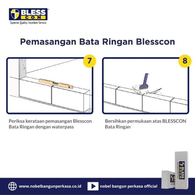 pemasangan bata ringan blesscon 4