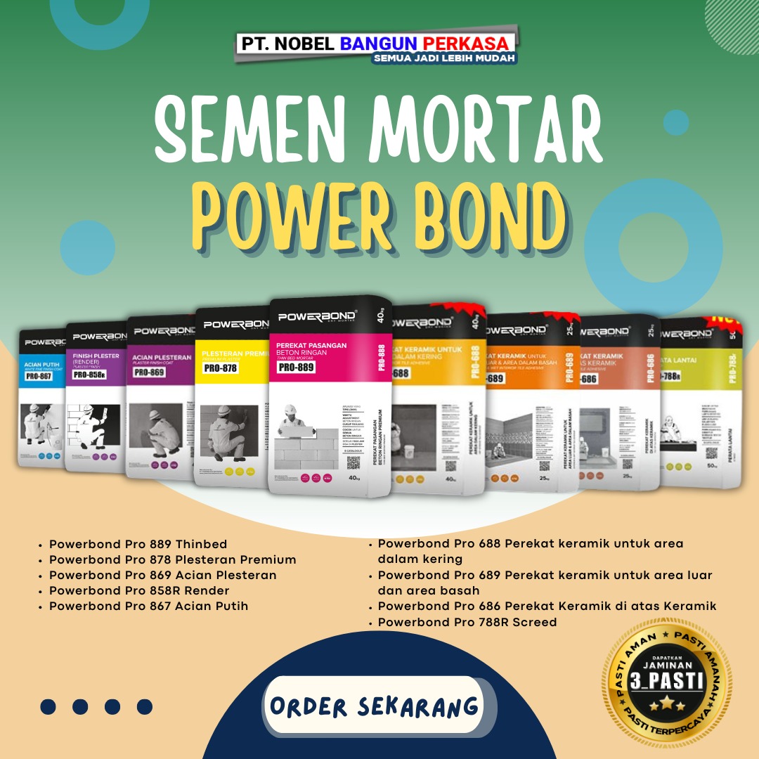 semen mortar powerbond