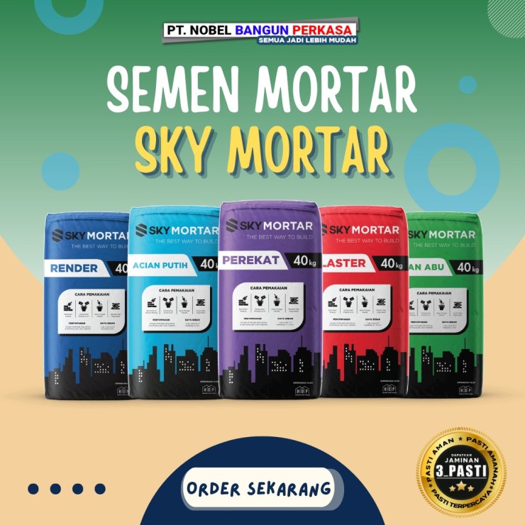 semen sky mortar